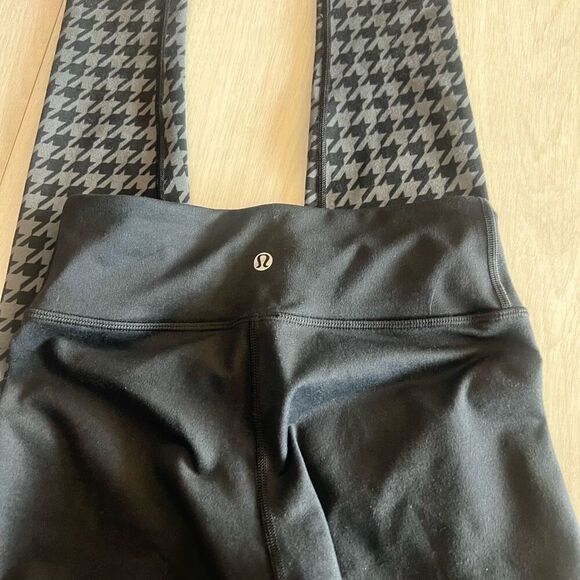 Lululemon Wunder Under Pant *Full-On Luon Womens Giant Houndstooth Dip Dye size - Picture 8 of 9